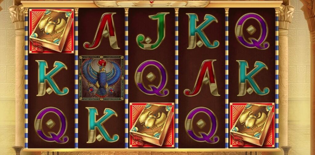 Slot Book of Dead - Tre simboli Scatter attivano i giri gratuiti