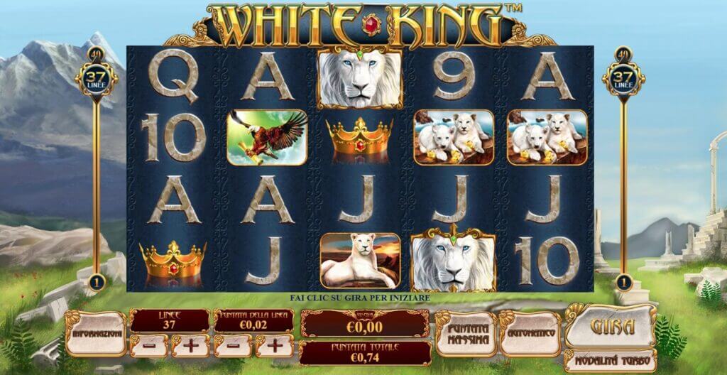 Video slot White King