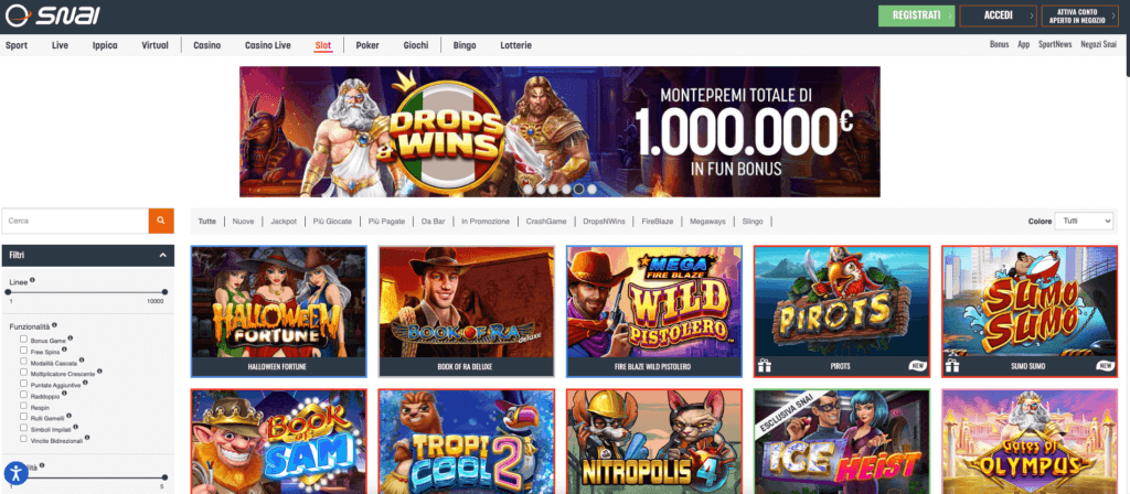 Smai casino homepage