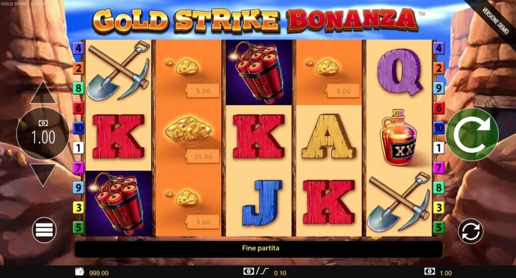 La slot Gold Strike Bonanza