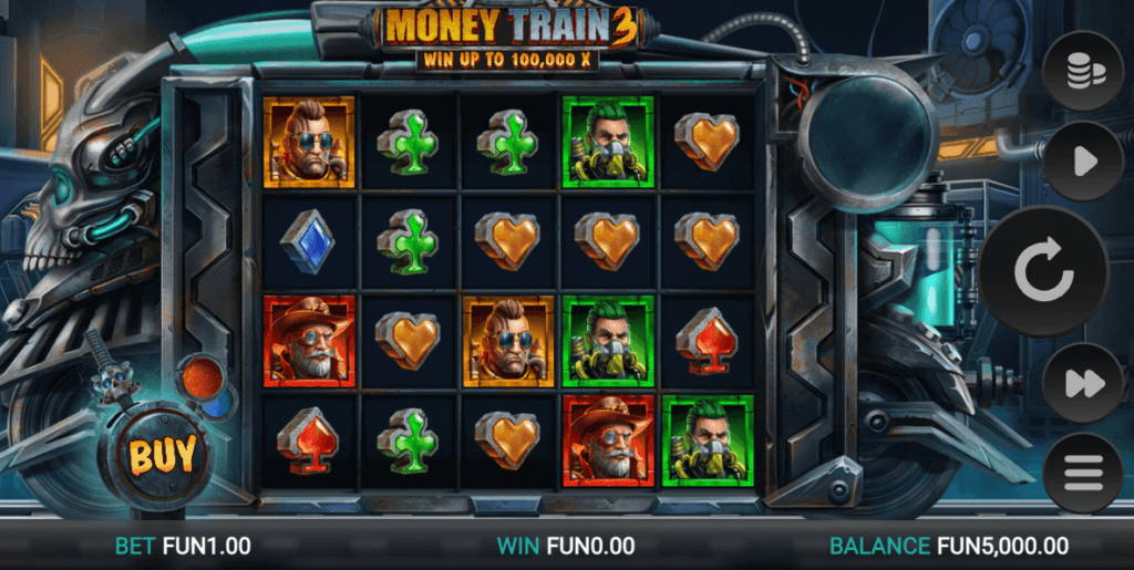 #6 Money Train 3 - Top 10 Bonus Buy Slots