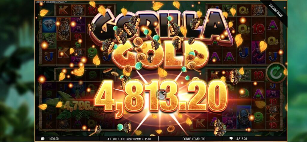 Gorilla Gold Megaways slot