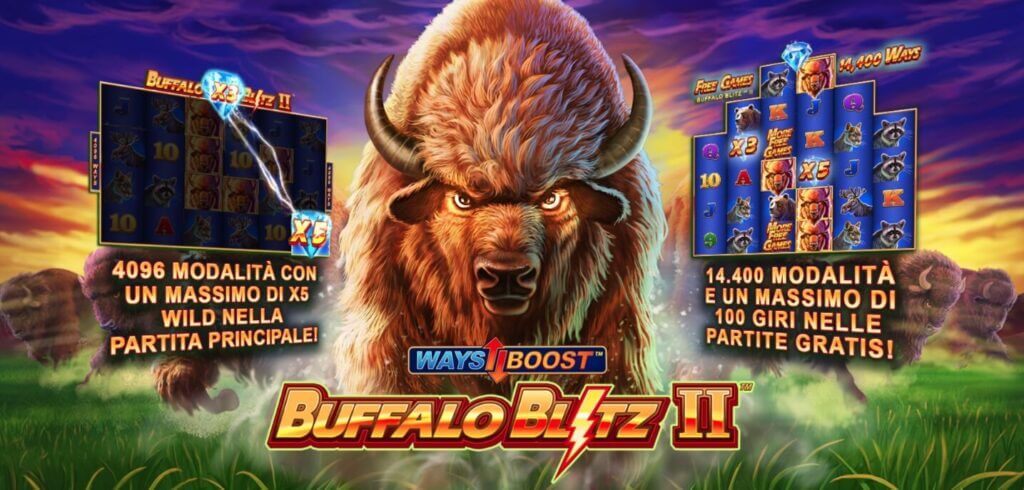 Buffalo Blitz II video slot