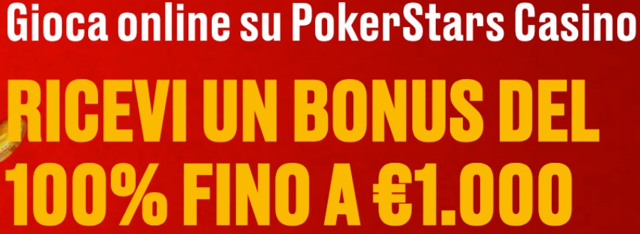 PokerStars offerta di benvenuto